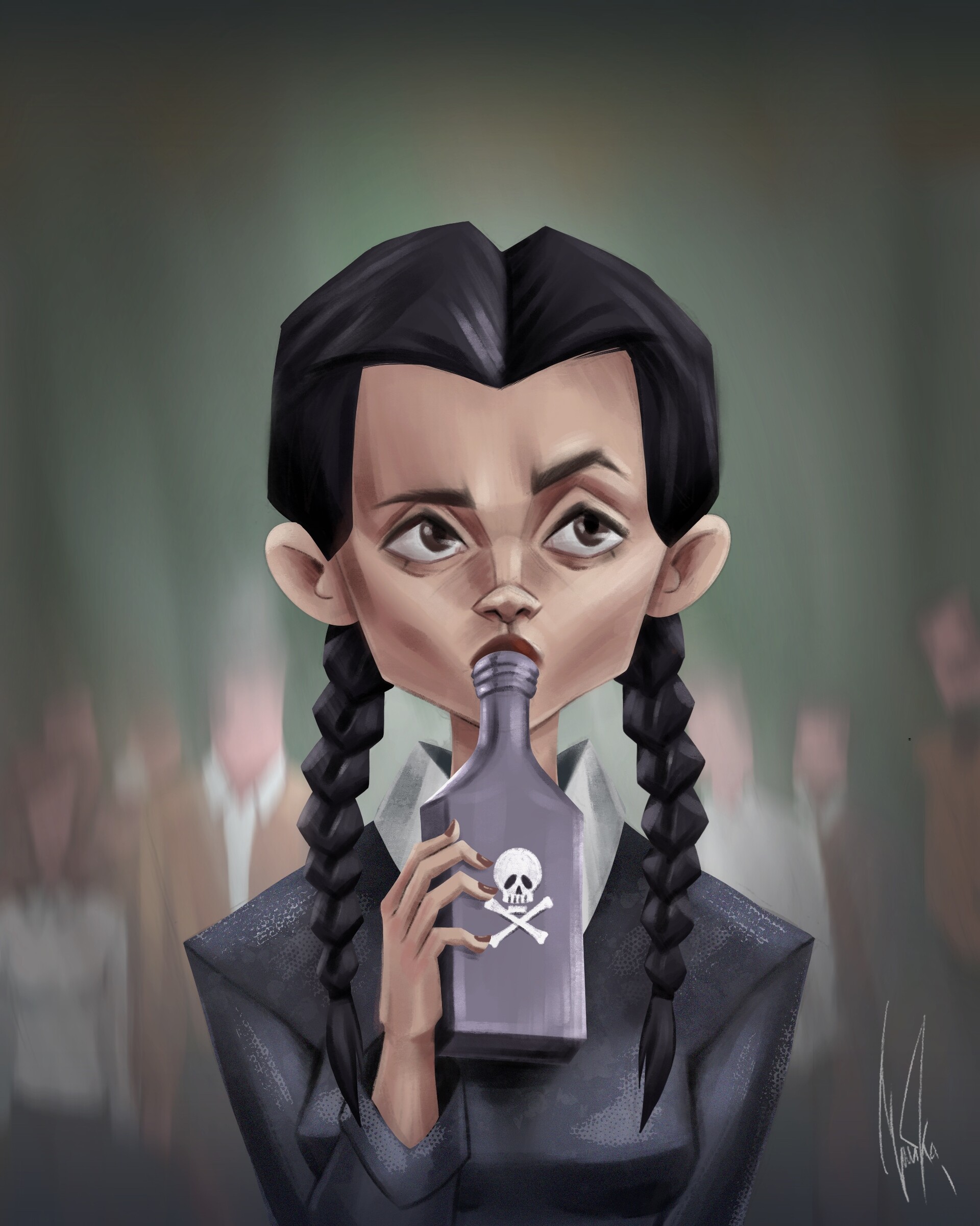 ArtStation - Wednesday Addams