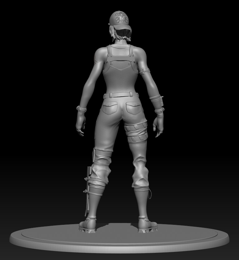 Artstation Sparkplug Fortnite 3d Character Antonis Skenteridis