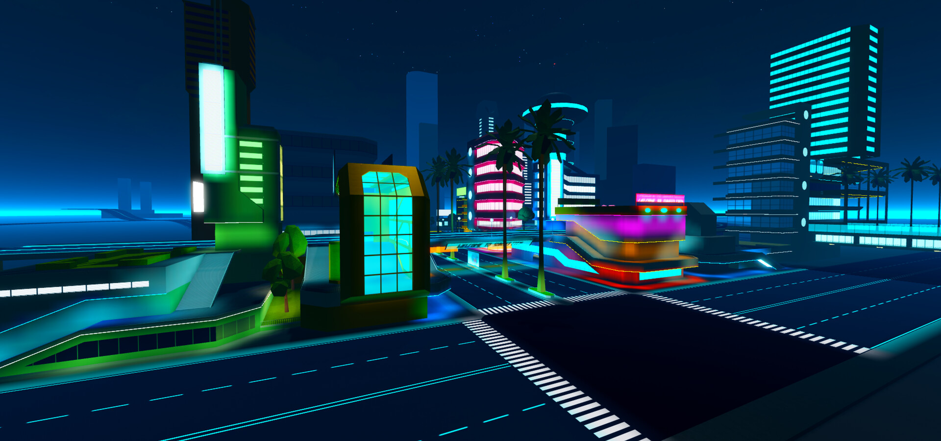 ArtStation - Sunset City Revamp (2018 Redesign)