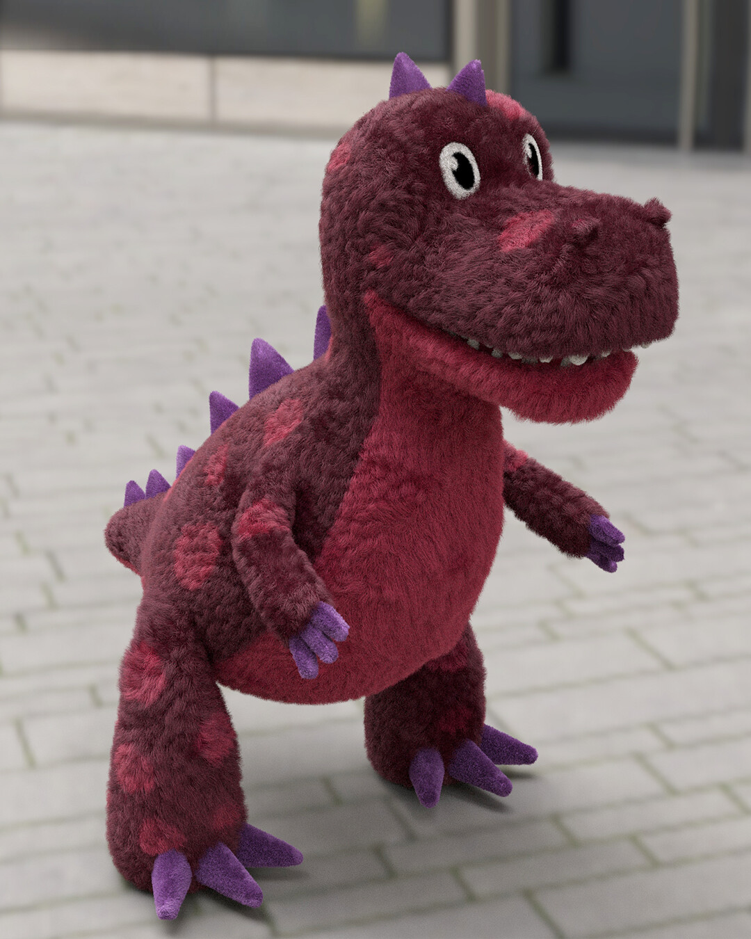 Dinossaur with xgen