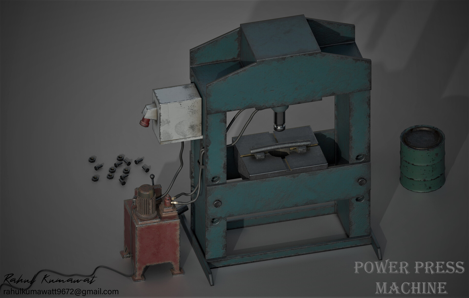 ArtStation - Power Press Machine