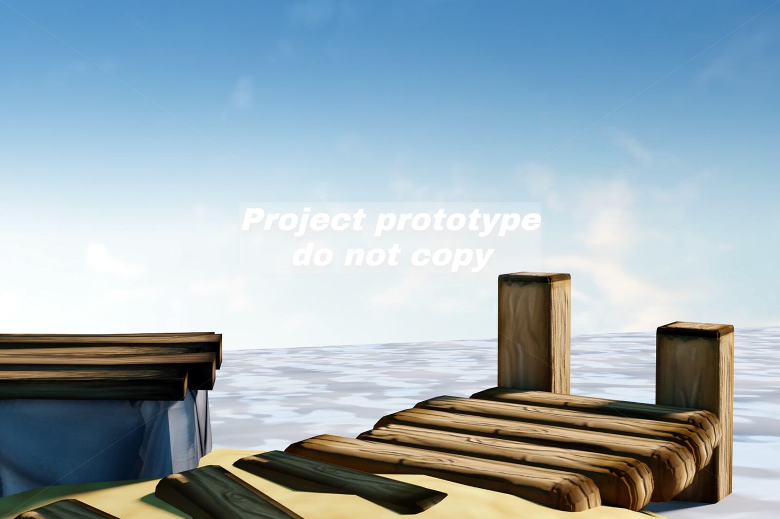 Low poly planks