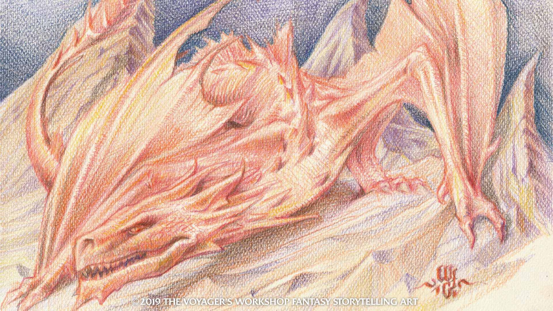 ArtStation Dicing Dragons Poster