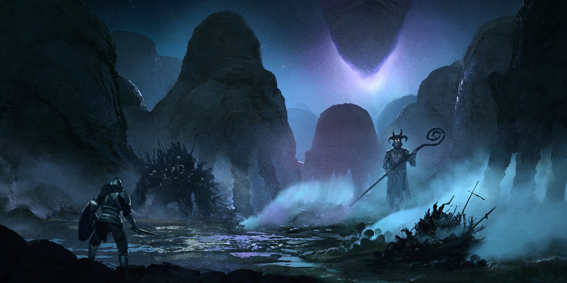 ArtStation - Demon's Souls art competition, Maciej Janik