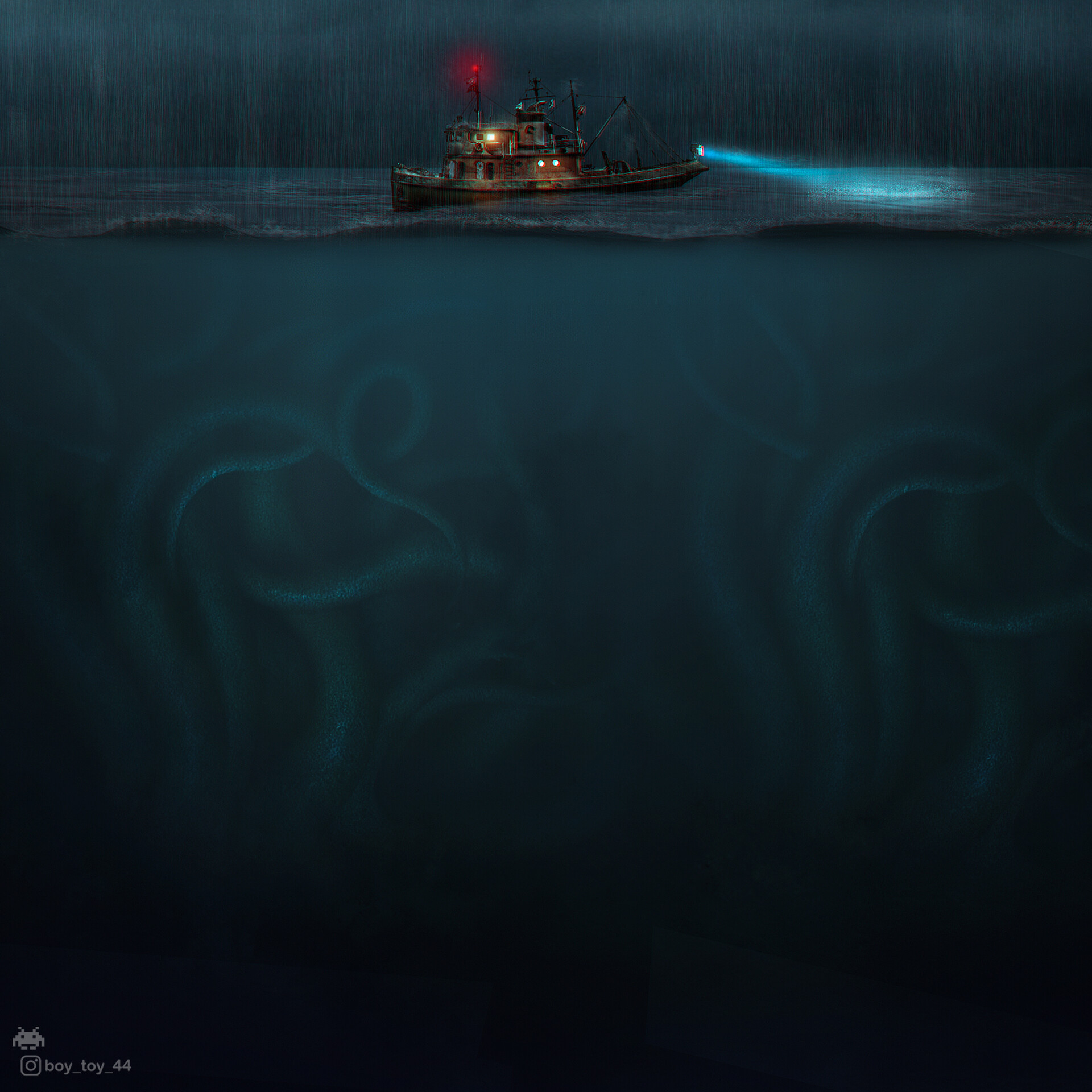 Dark deep ocean new arrivals
