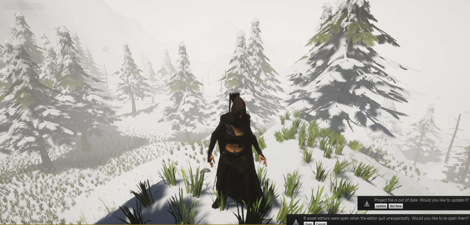 TheLabyrinth Dev - Who want's to build a snow man?