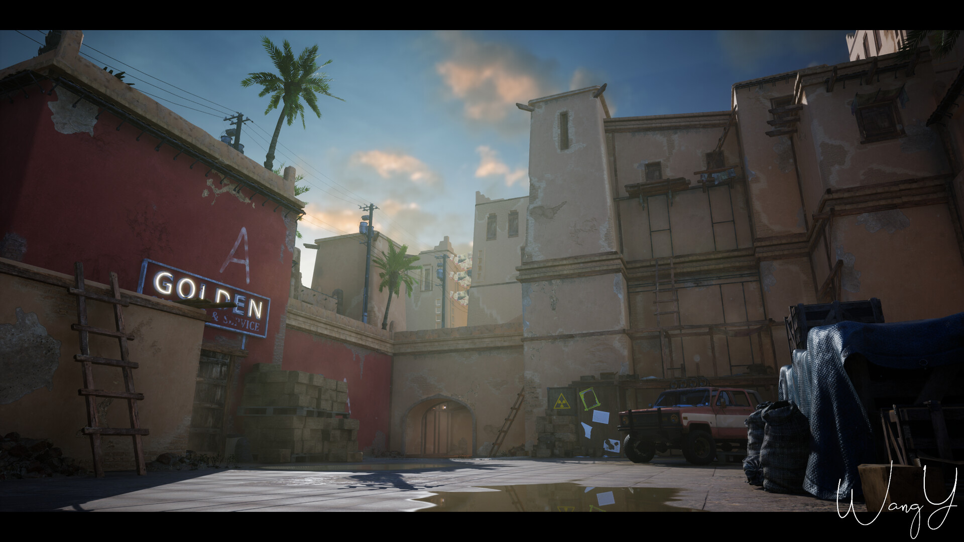 artstation csgo mirage a 无争