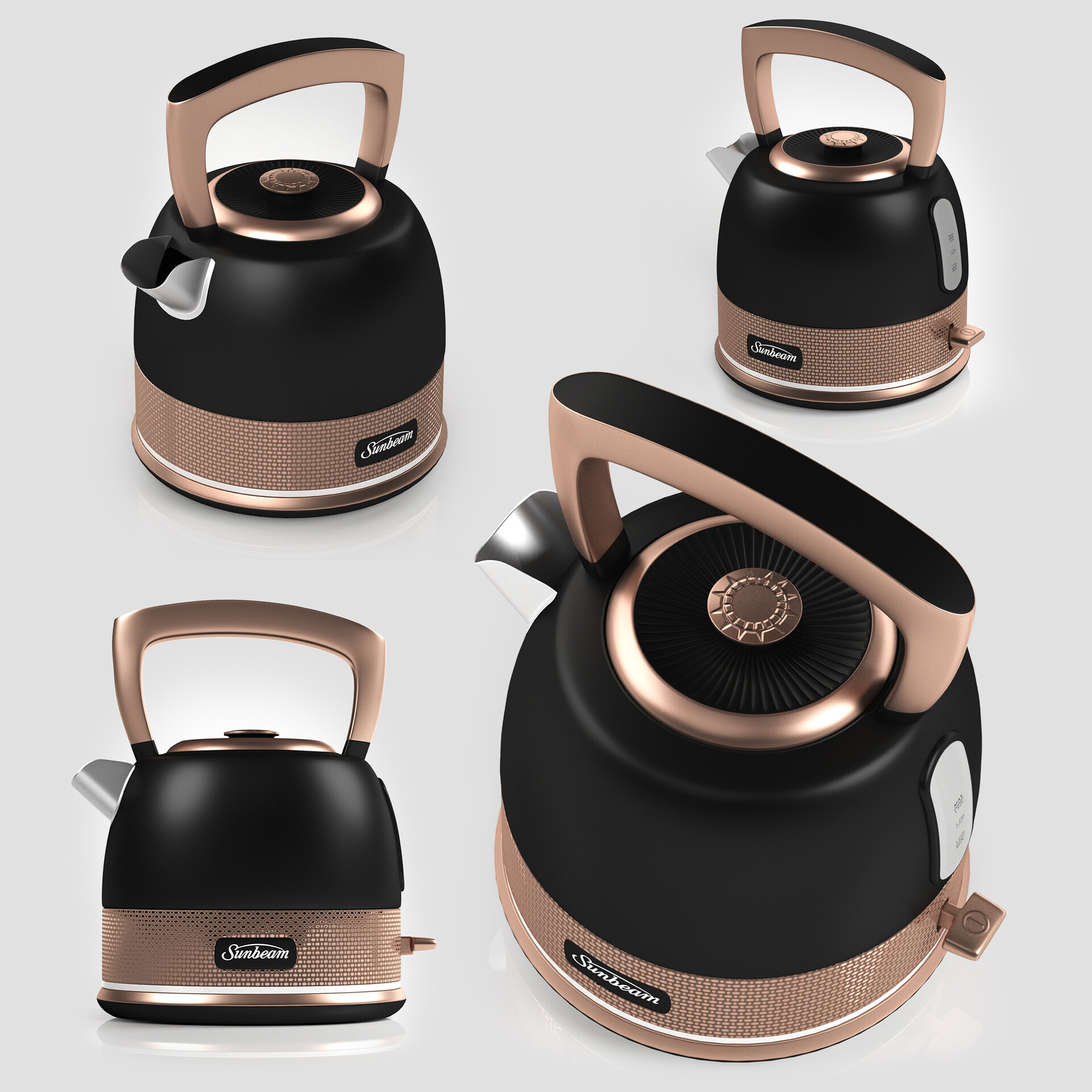 Mona Ghafourian sunbeam classic bronze pot kettle