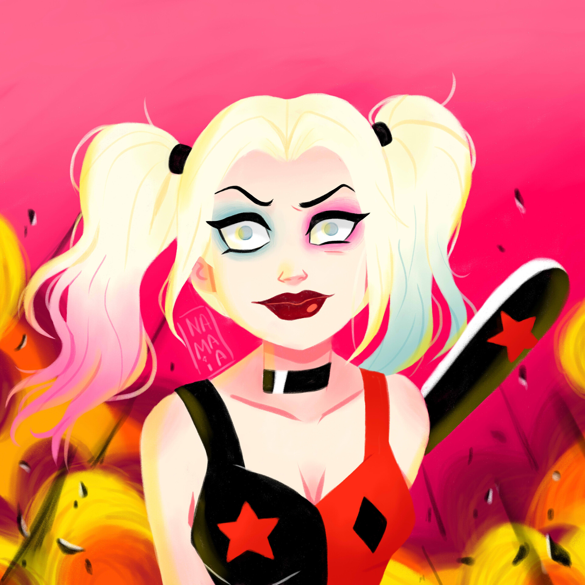 ArtStation - Harley Quinn Animation Series Fanart