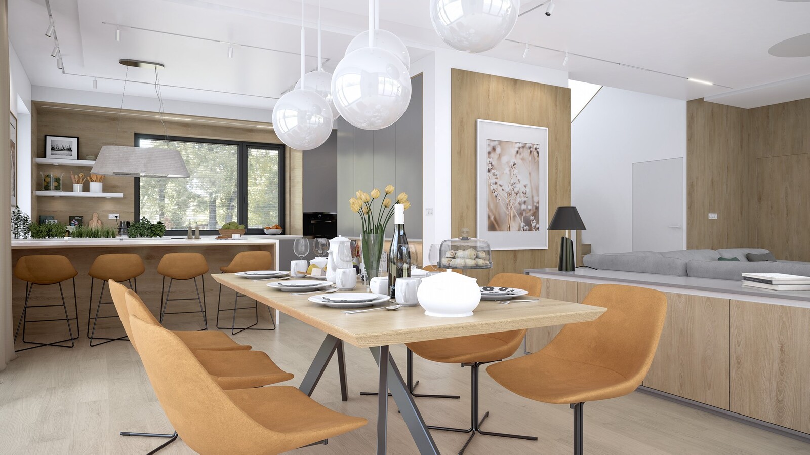 House Open Space Interior Archviz - Unreal Engine / UE4 + RTX WIP