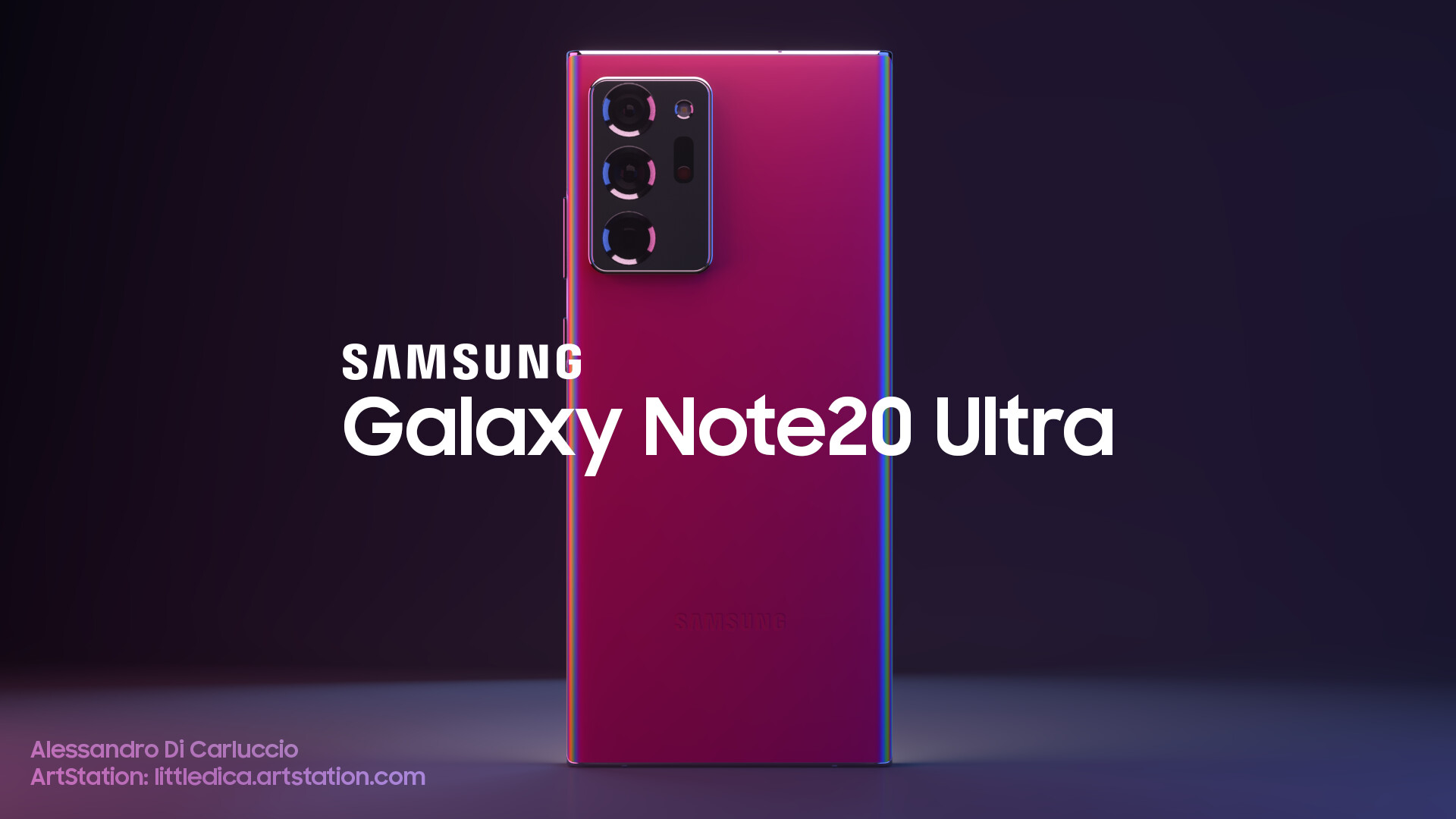 ArtStation - Samsung Galaxy Note20 Ultra 5G - 3D Model