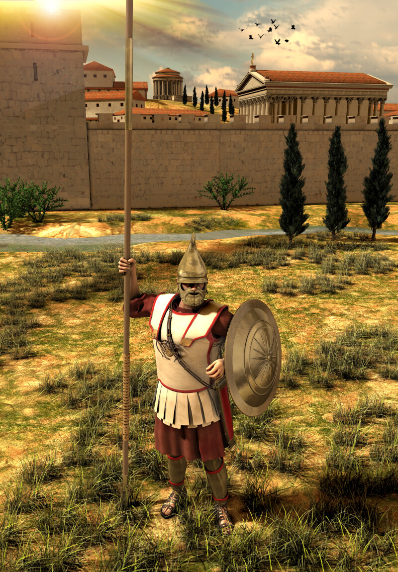 ArtStation Macedonian Phalangites 200BC