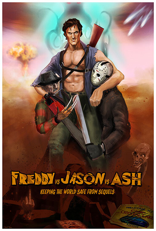 ArtStation Freddy vs Jason vs Ash