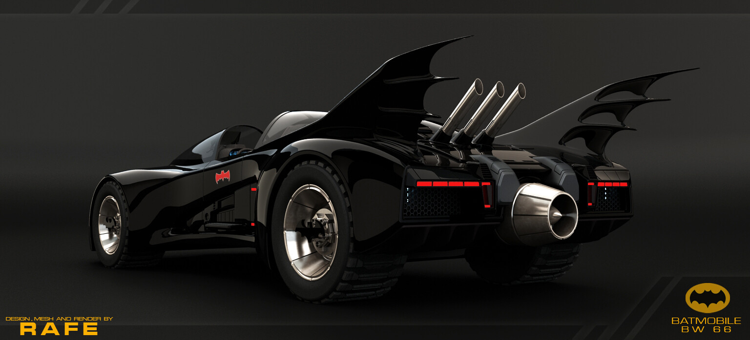BATMOBILE BW66 concept by RAFE