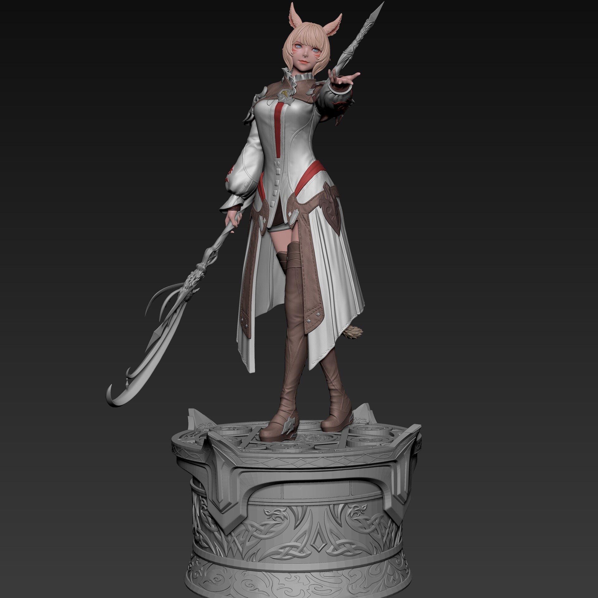 ArtStation - 雅·修特拉·路尔（ヤ.シュトラ.ルル Y'shtola Rhul）