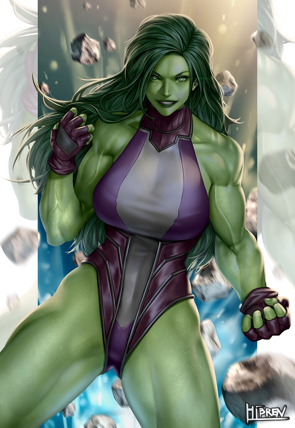 She Hulk fanart.