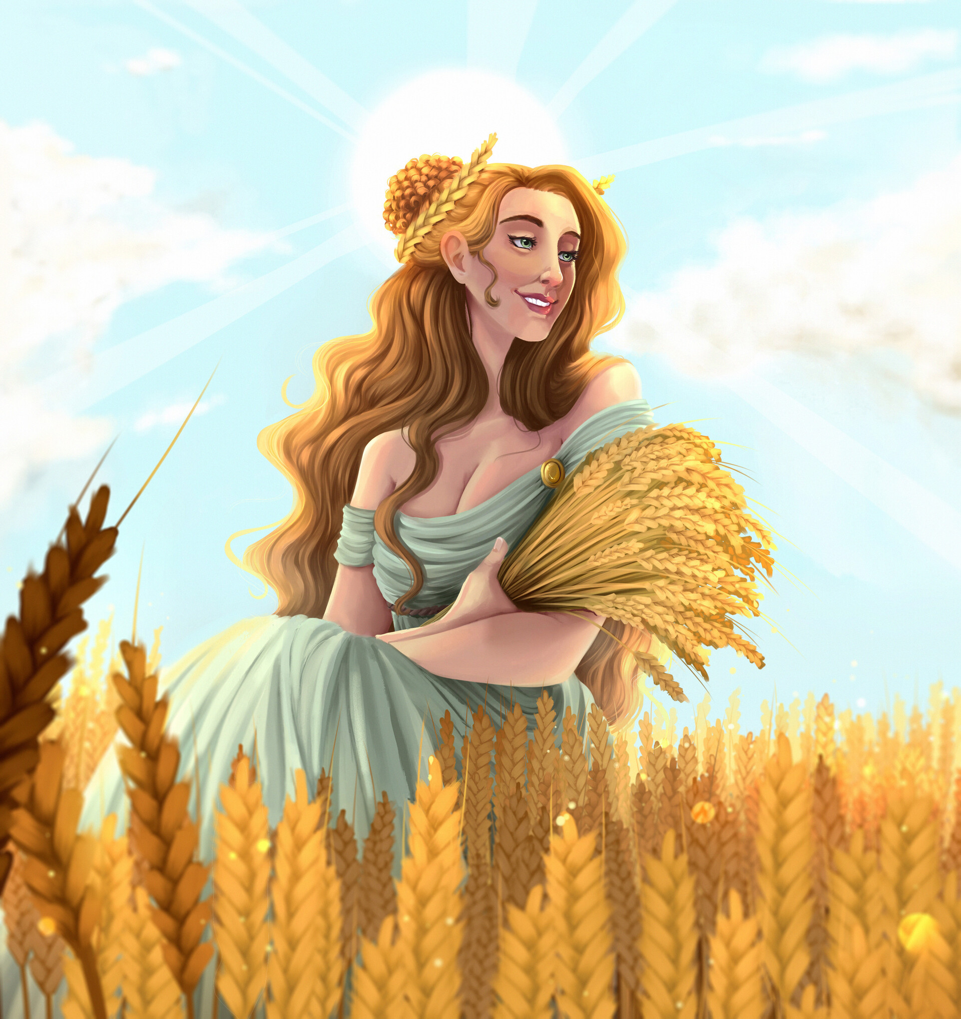 Demeter: Goddess of the Harvest, Stephanie Hirschbrich.