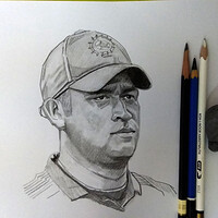 Artstation Master Vijay Drawing Pencil Drawing Nagarajan Kavitha If you're new to sketching and aren't sure what pencil grade to if you want to know how to draw this men's hairstyle, make sure you click the credit link below the photo to see the quick and easy tutorial. artstation master vijay drawing