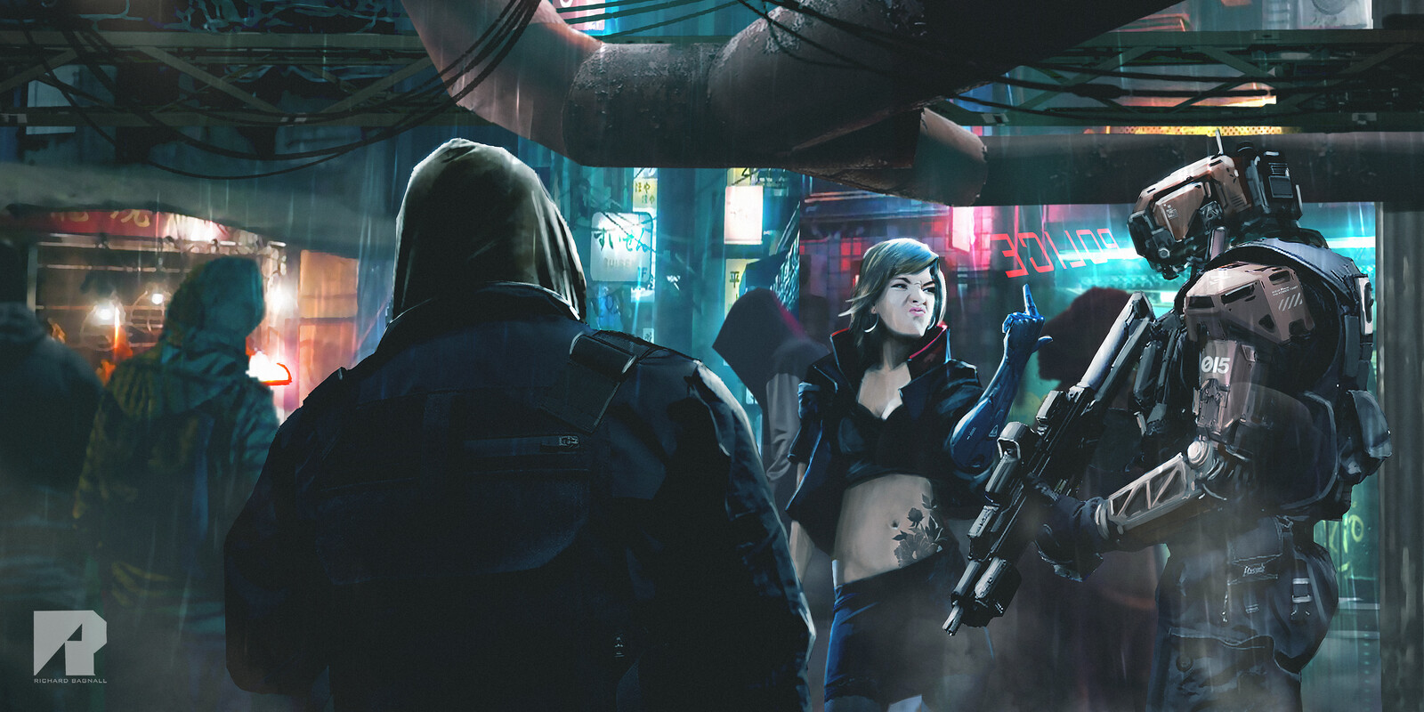 Cyberpunk slums 2