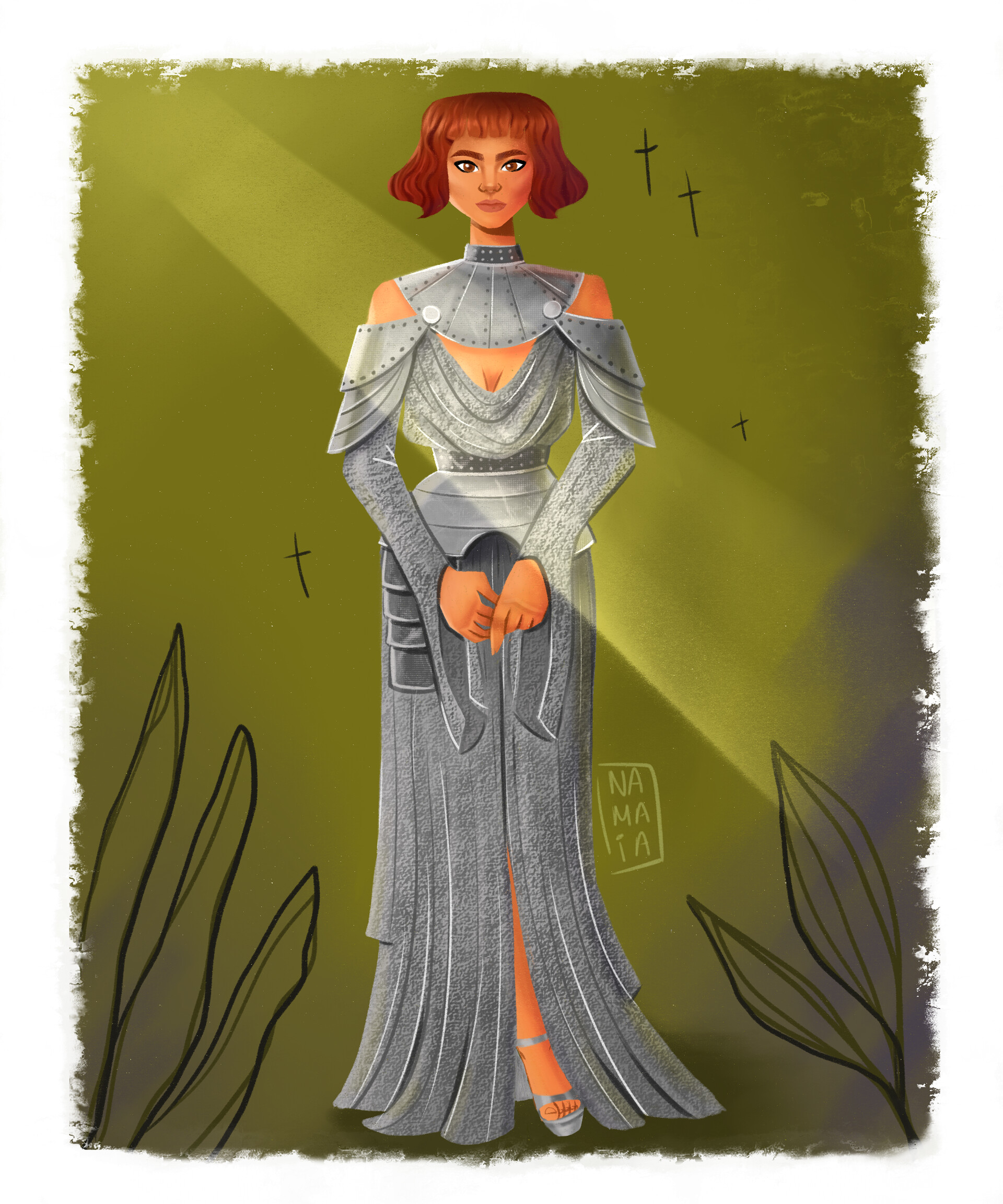 Artstation Zendaya Of Arc Anna Maia