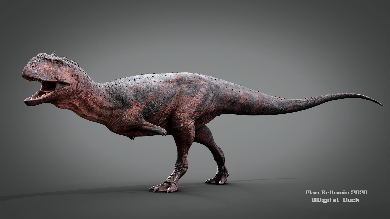 majungasaurus skeleton