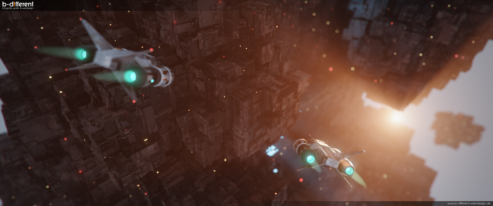 Greeble-Station | final render