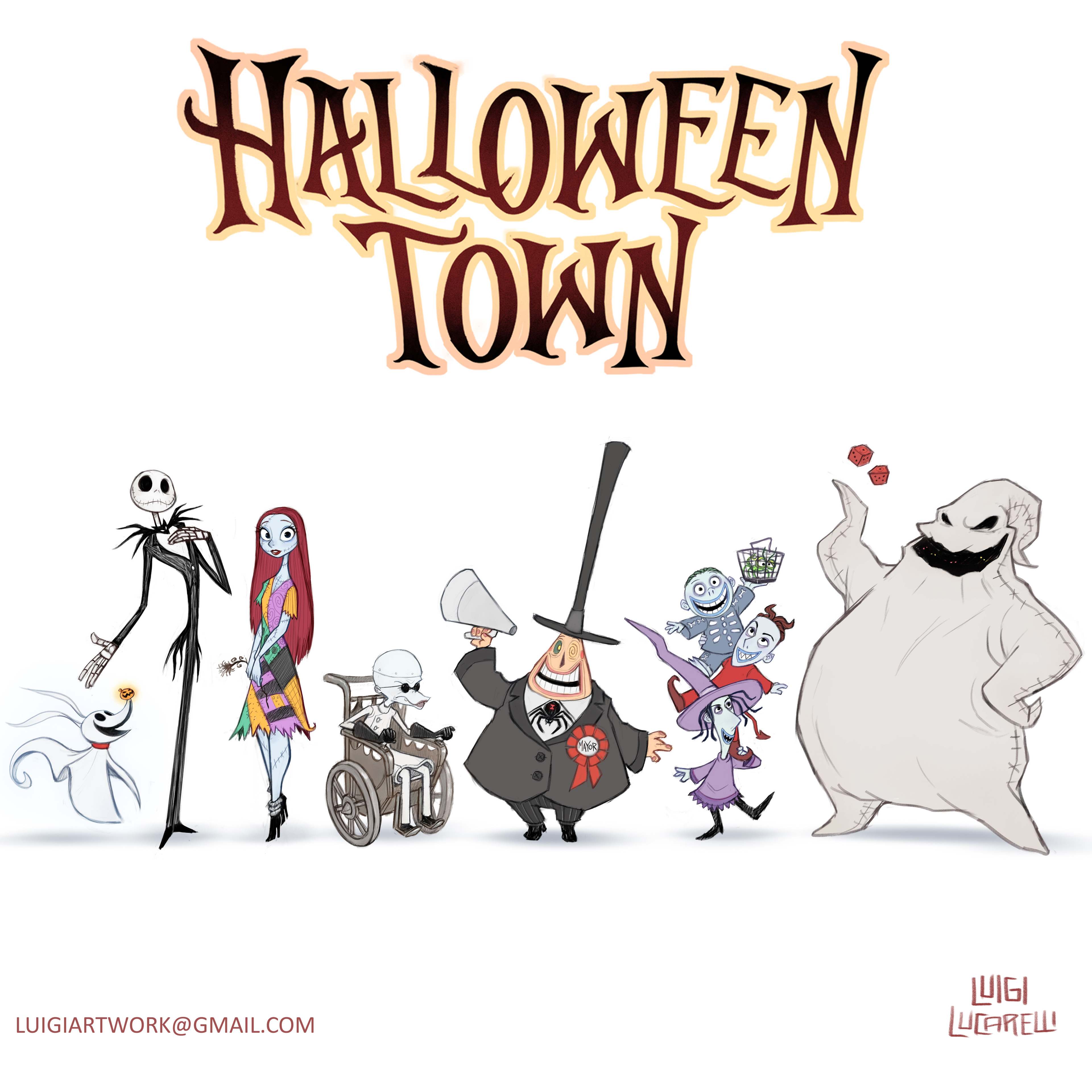 halloween town characters