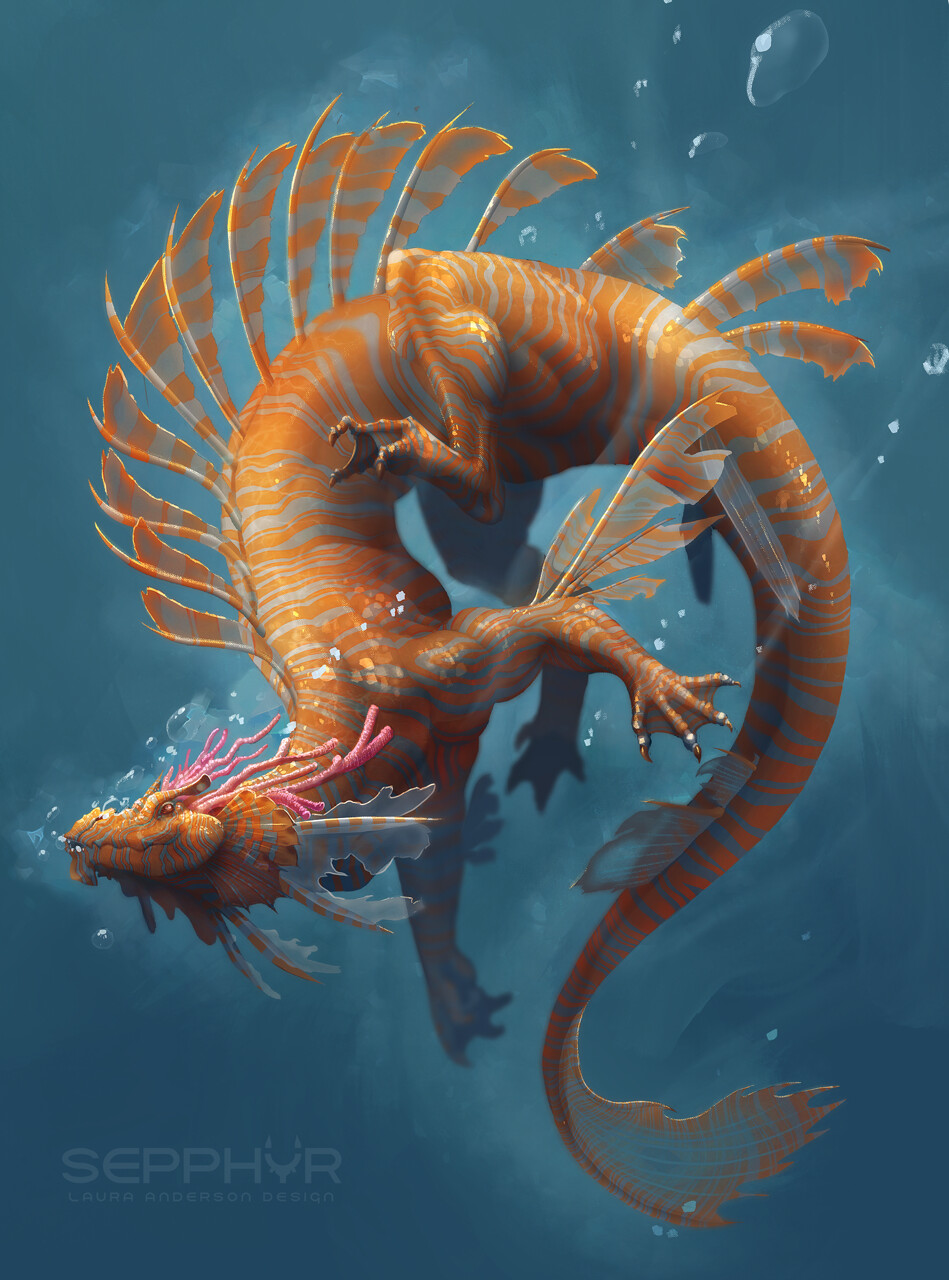 fantasy water dragons