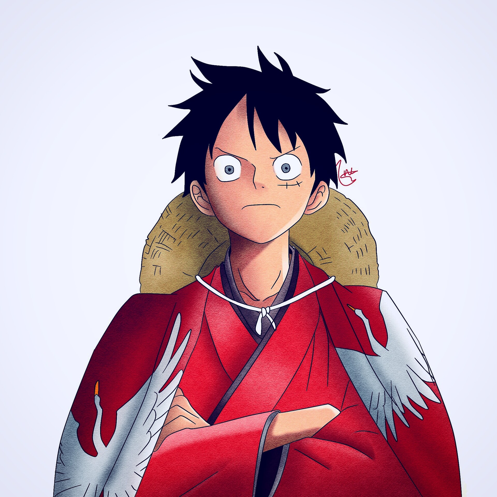 ArtStation - wano luffy