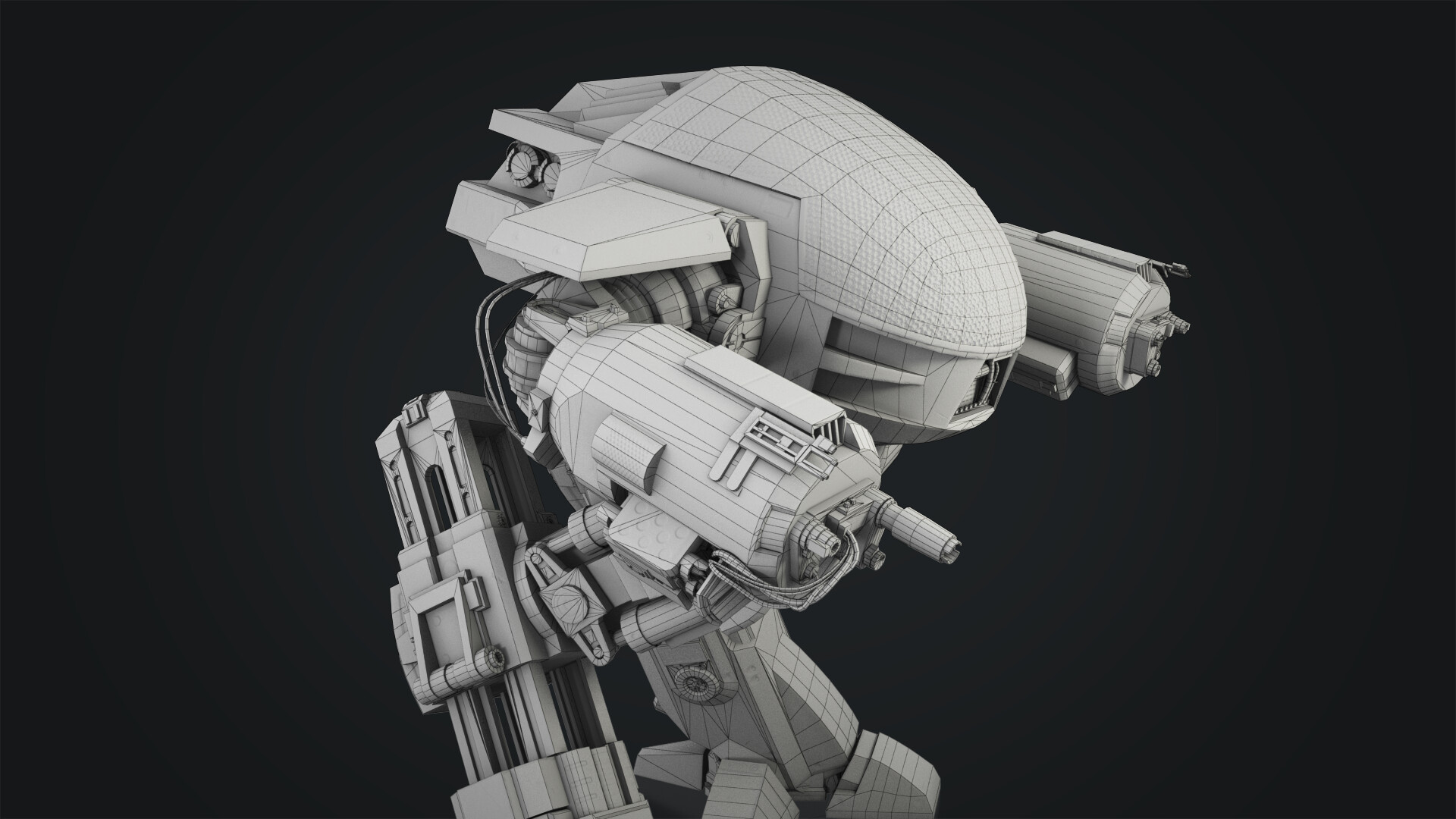 ArtStation - Robot ED 209