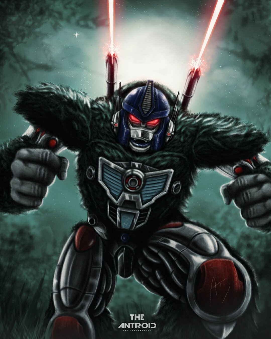 ArtStation TRANSFORMERS BEAST WARS Optimus Primal