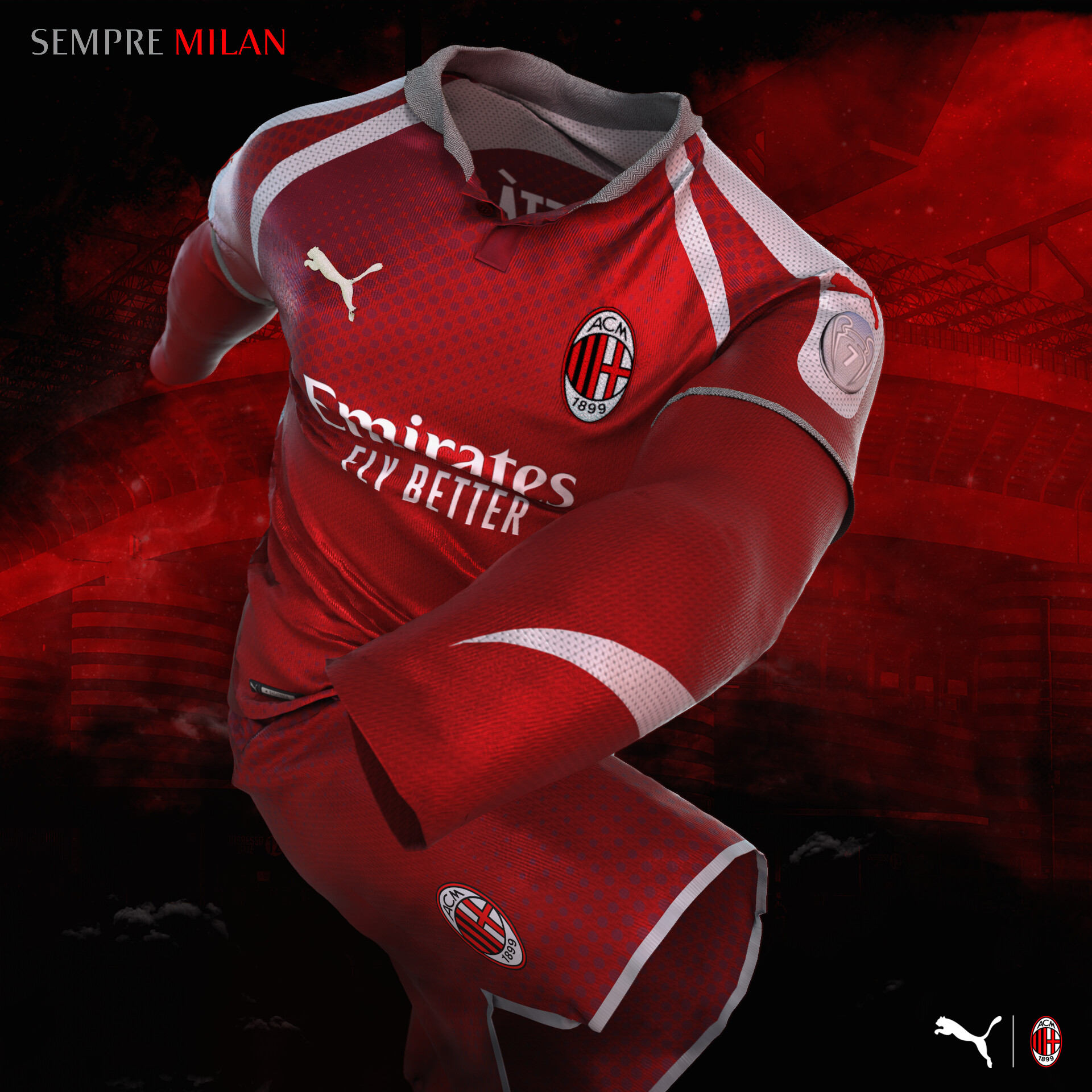 Gabriel Pérez - A.C. Milan | Puma | Season 20-21 Kit Concept