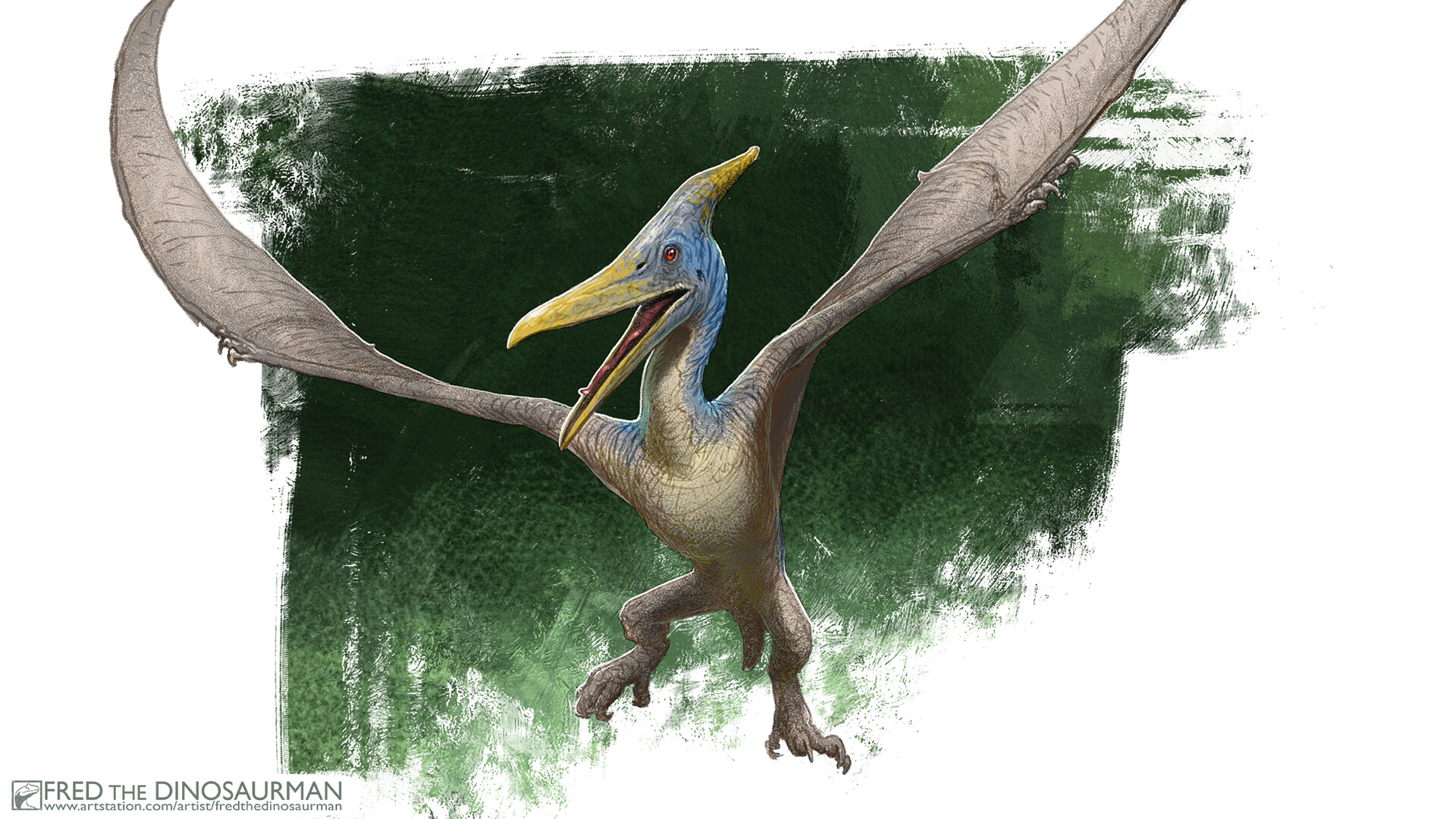 ArtStation - The Lost World: Jurassic Park Kenner Pteranodon