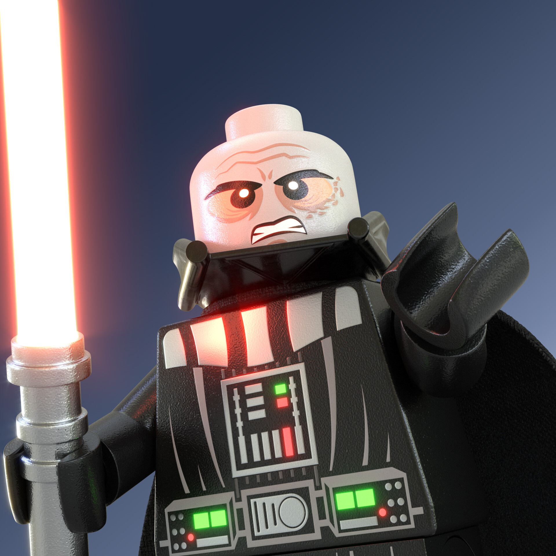 ArtStation Lego STAR WARS Darth Vader