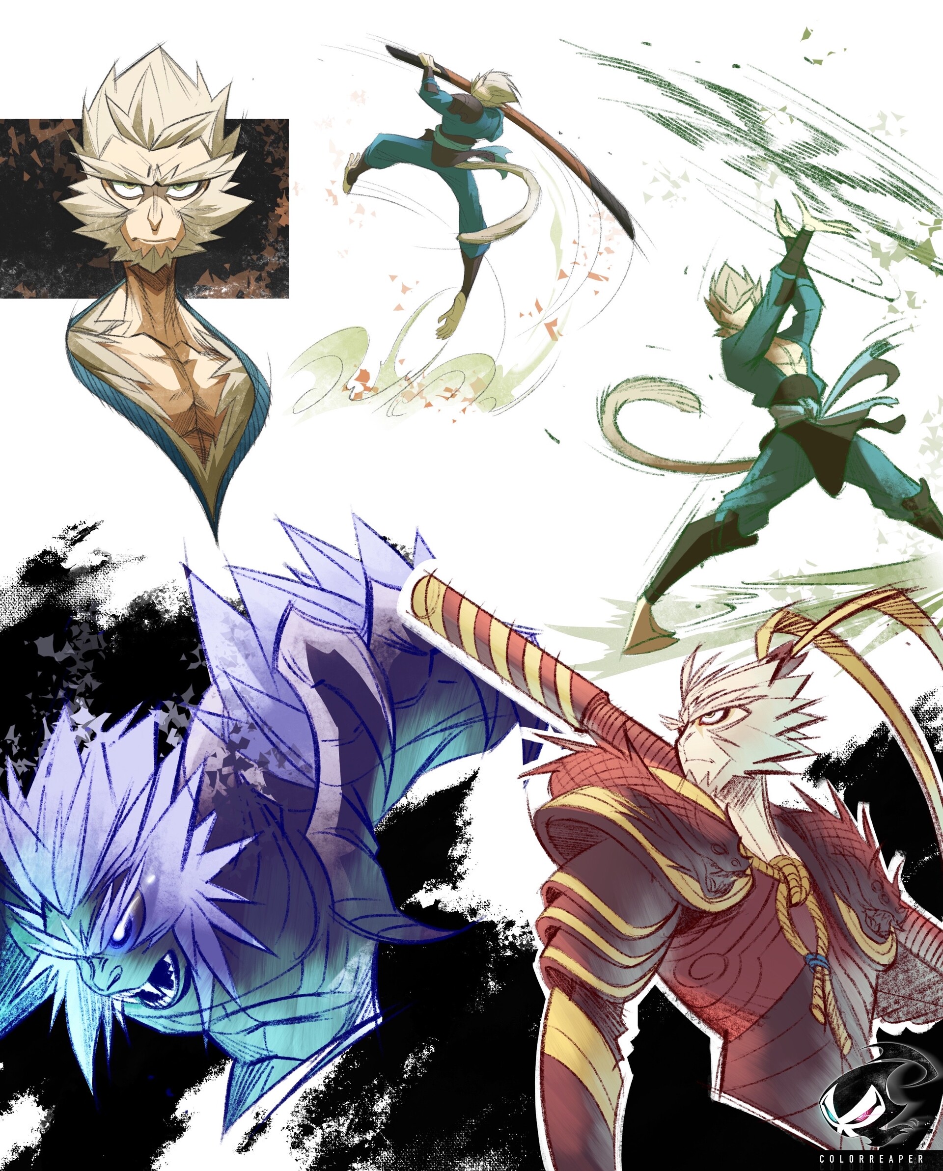 ArtStation Black Myth Wukong (Sketches)