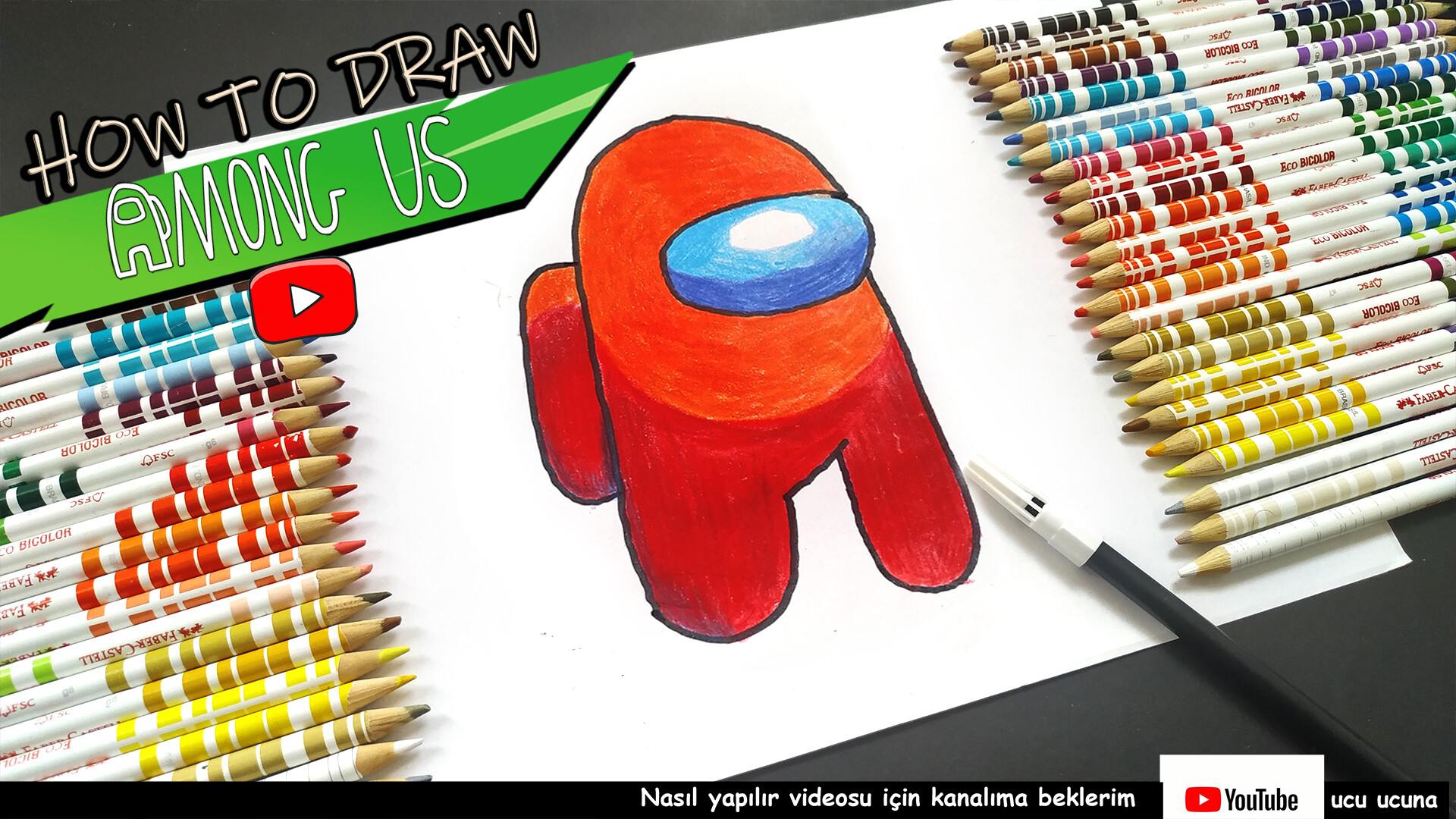 Ucu Ucuna How To Draw Among Us