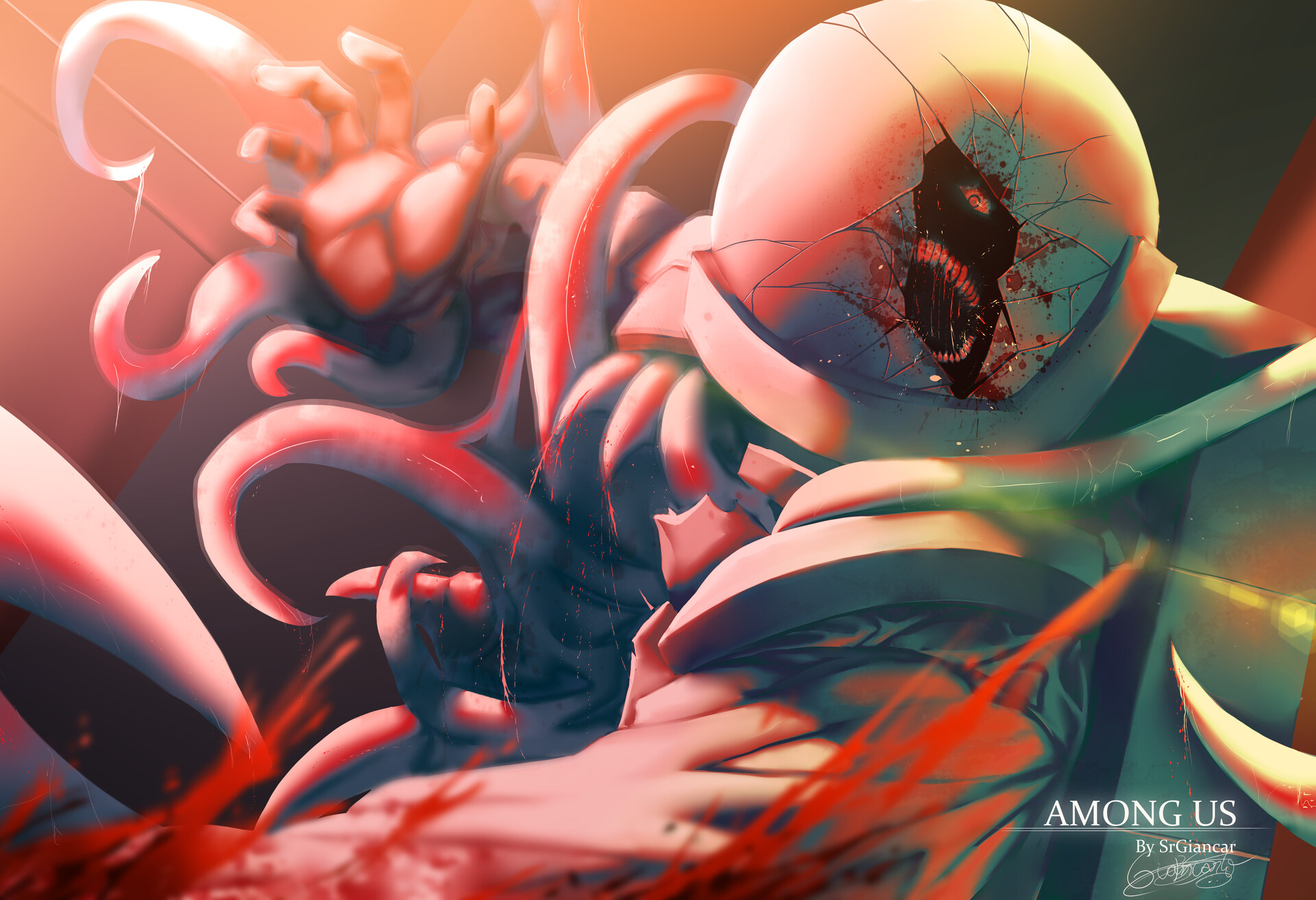Artstation Among Us Impostor Srgiancar