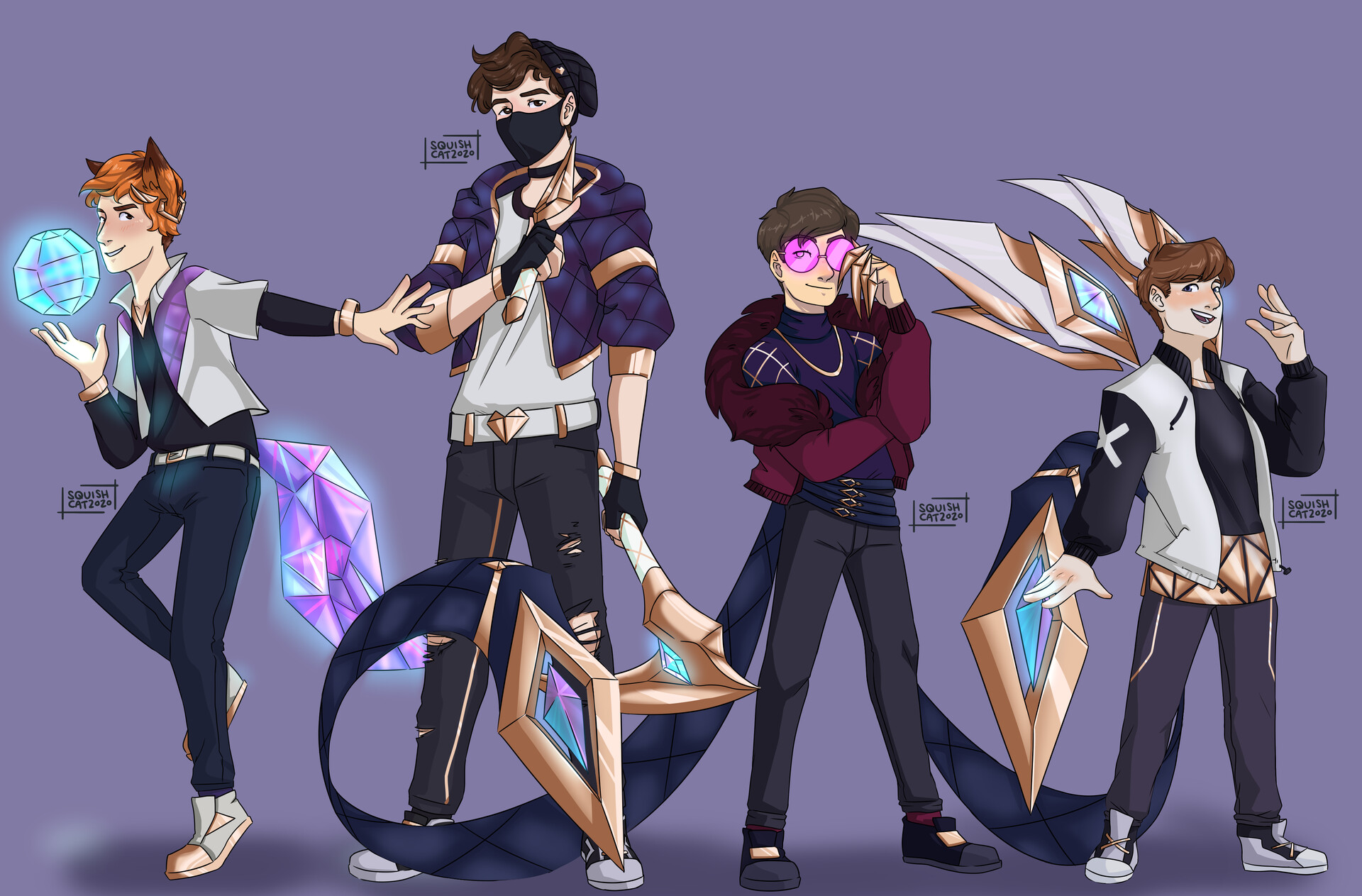 Fundy Mcyt Fanart Artstation Mcyt X K Da Jazlyn Shimabukuro mcyt x k da jazlyn shimabukuro