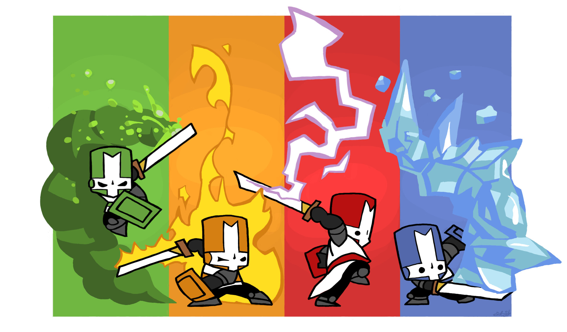 ArtStation - Castle Crashers