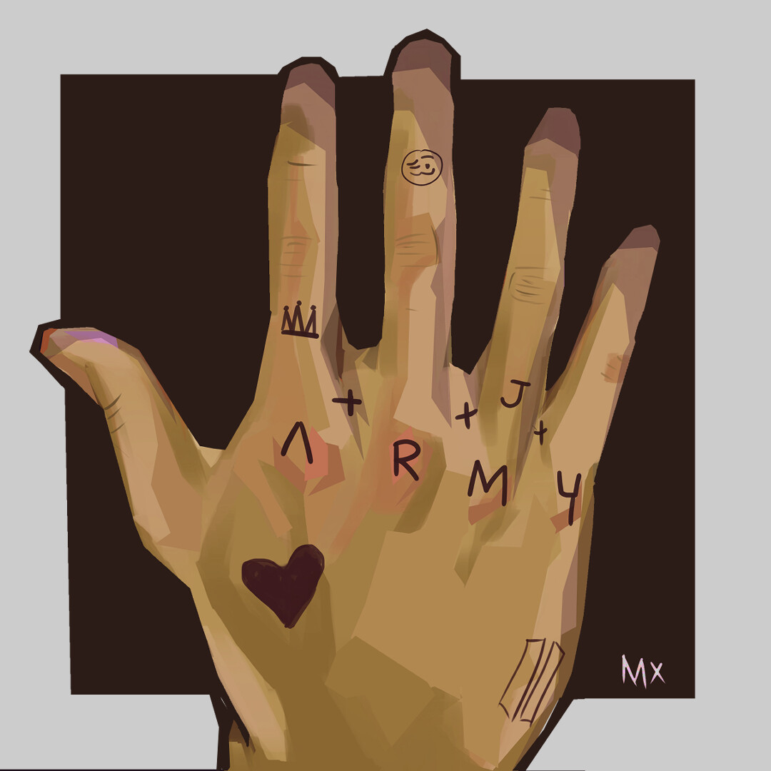 ArtStation - Stylised Hand