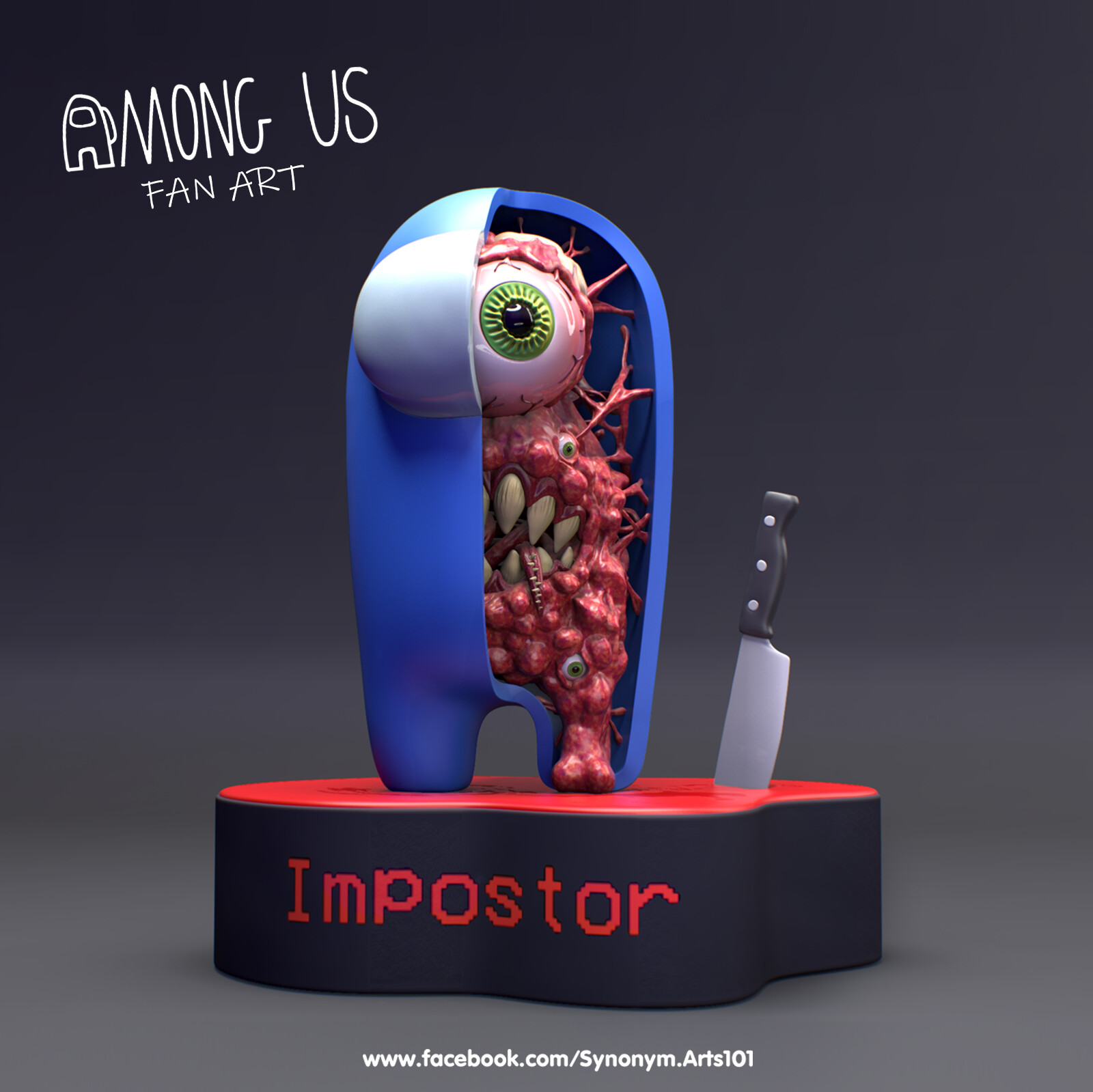 ArtStation - Impostor - Among US