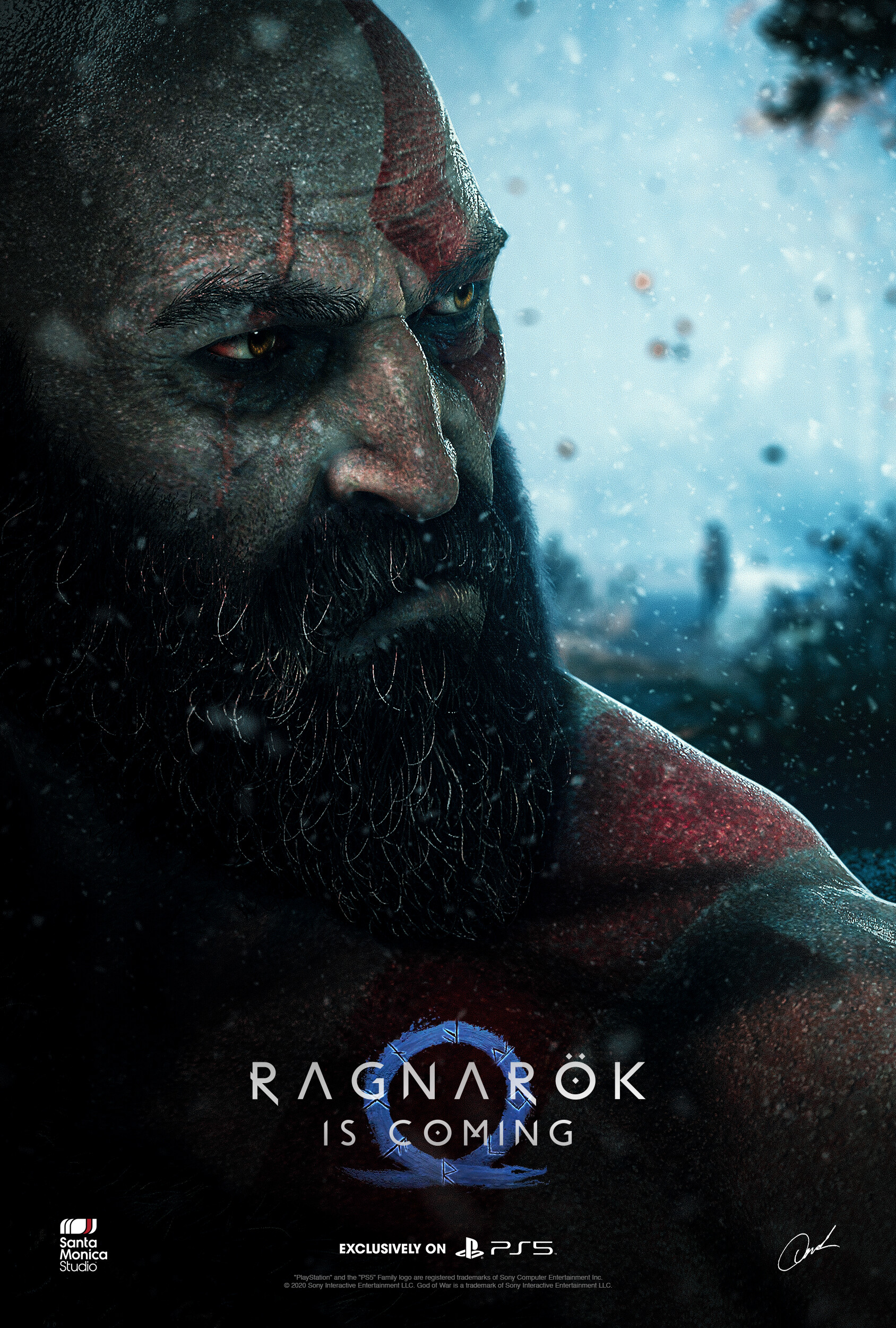 Ragnarok is coming Poster Print