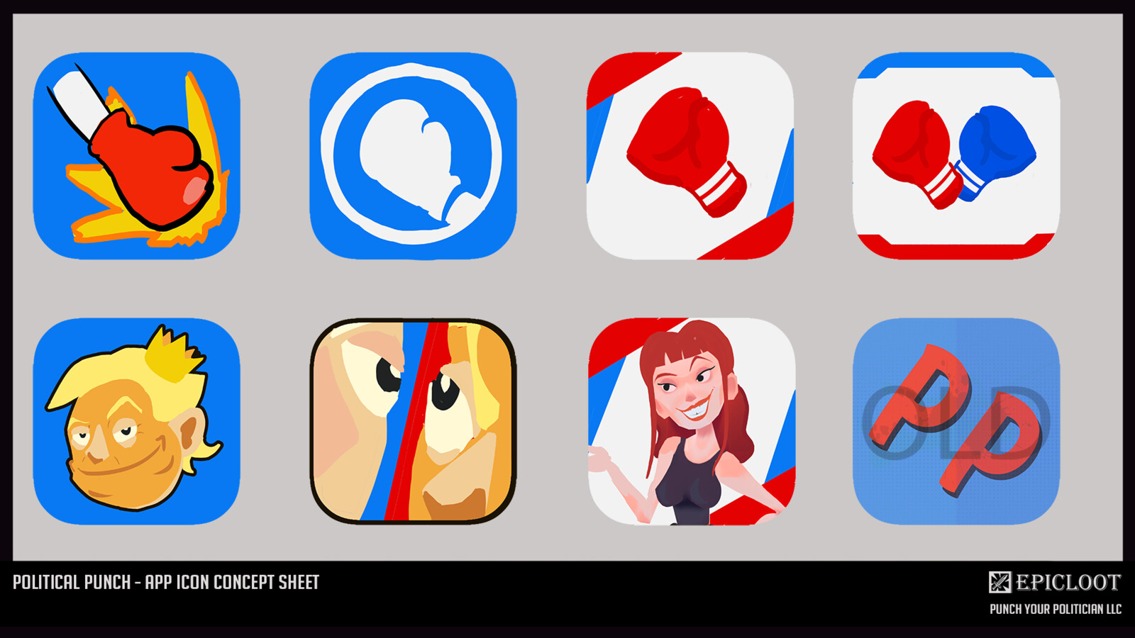 App Icon Concept Sheet