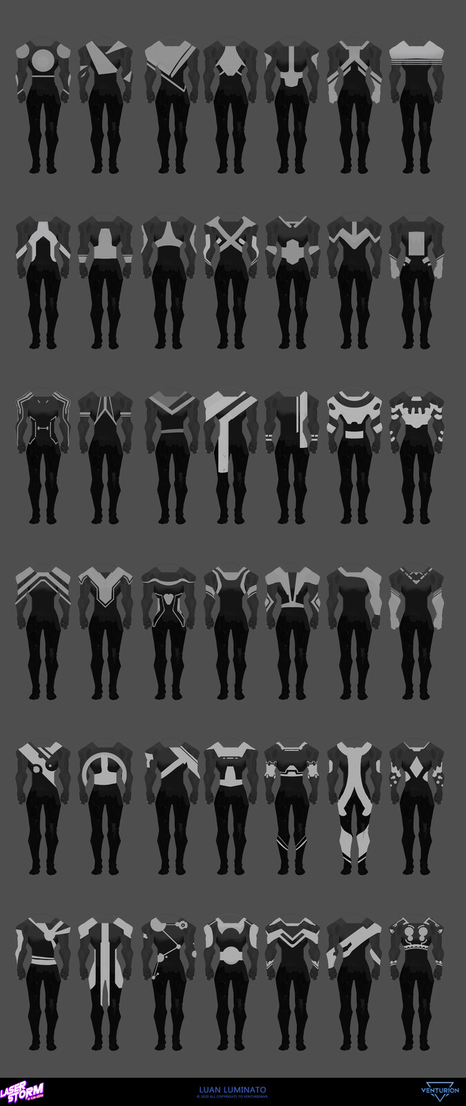 Some thumbs that was conclusive on our swift. We ended up using a version that could fit the Female and Male version without much changes too. It was a nice point in the production