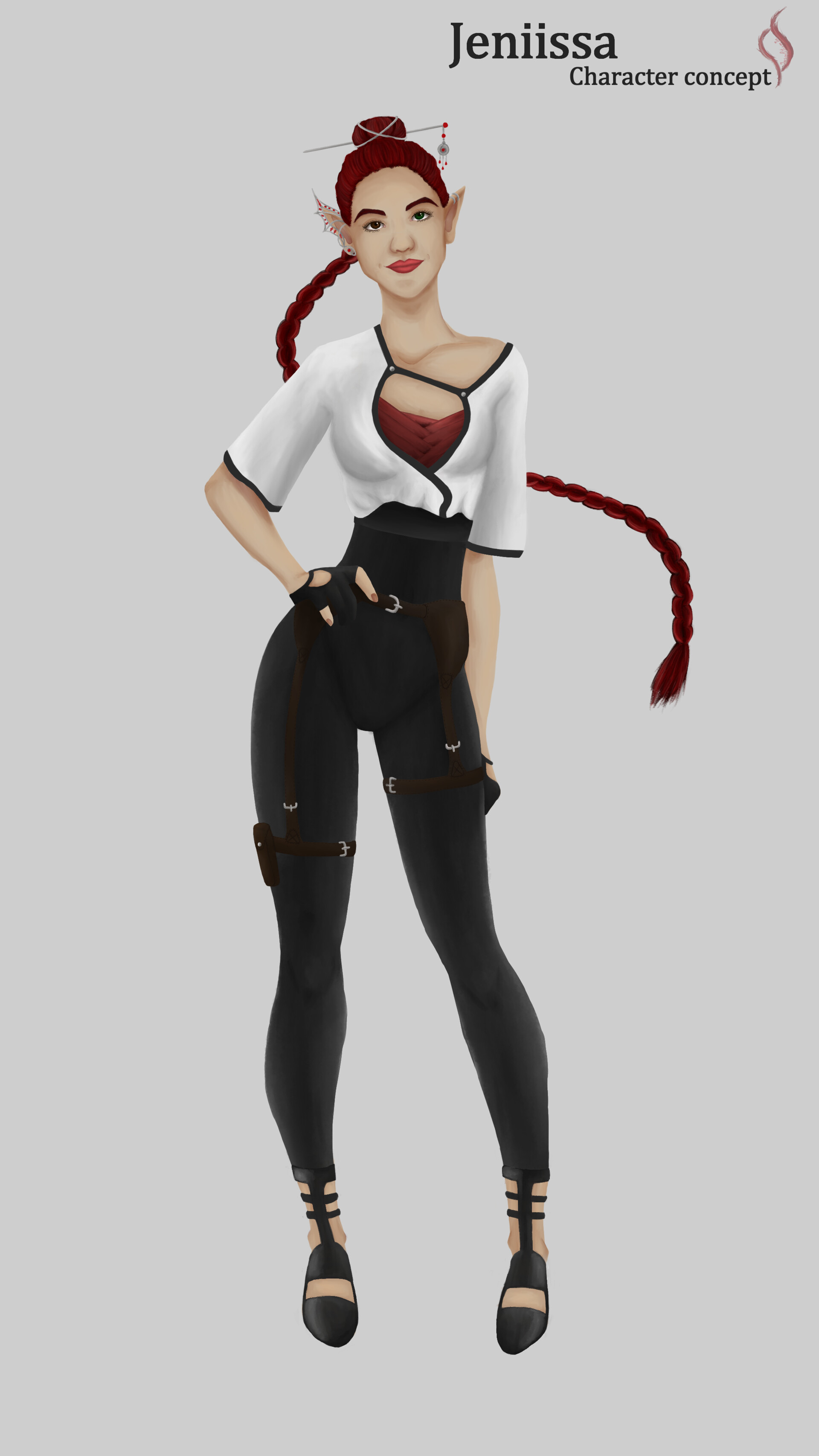 Artstation Character Concept Jeniissa Zaneta MatkevicienÄ A simple web app for character posing. artstation character concept