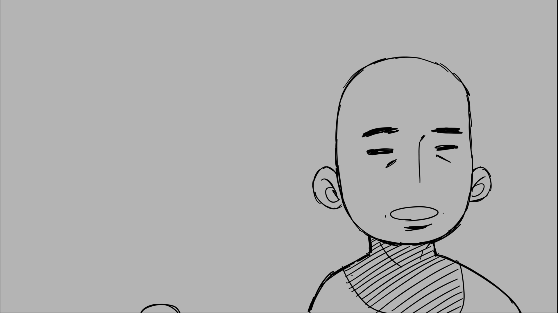 ArtStation - three actions animation test, image size:1920x1080