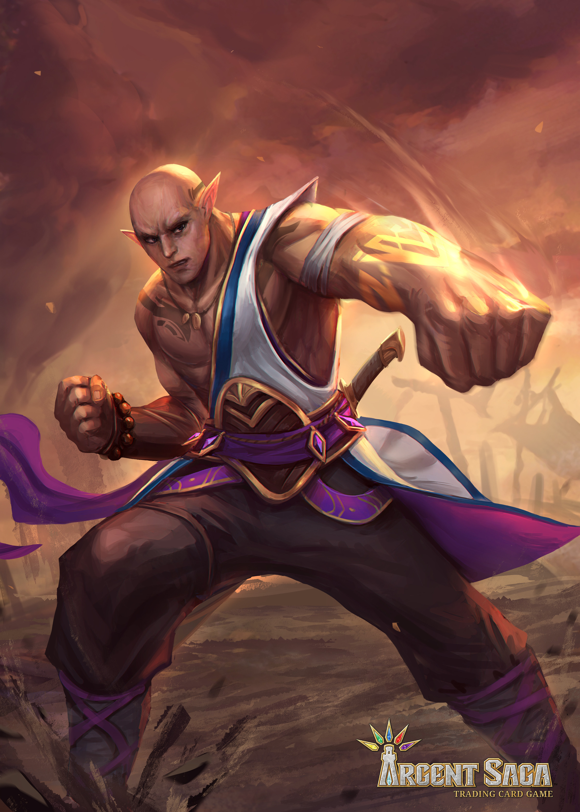 Warrior of Valor - Argent Saga TCG