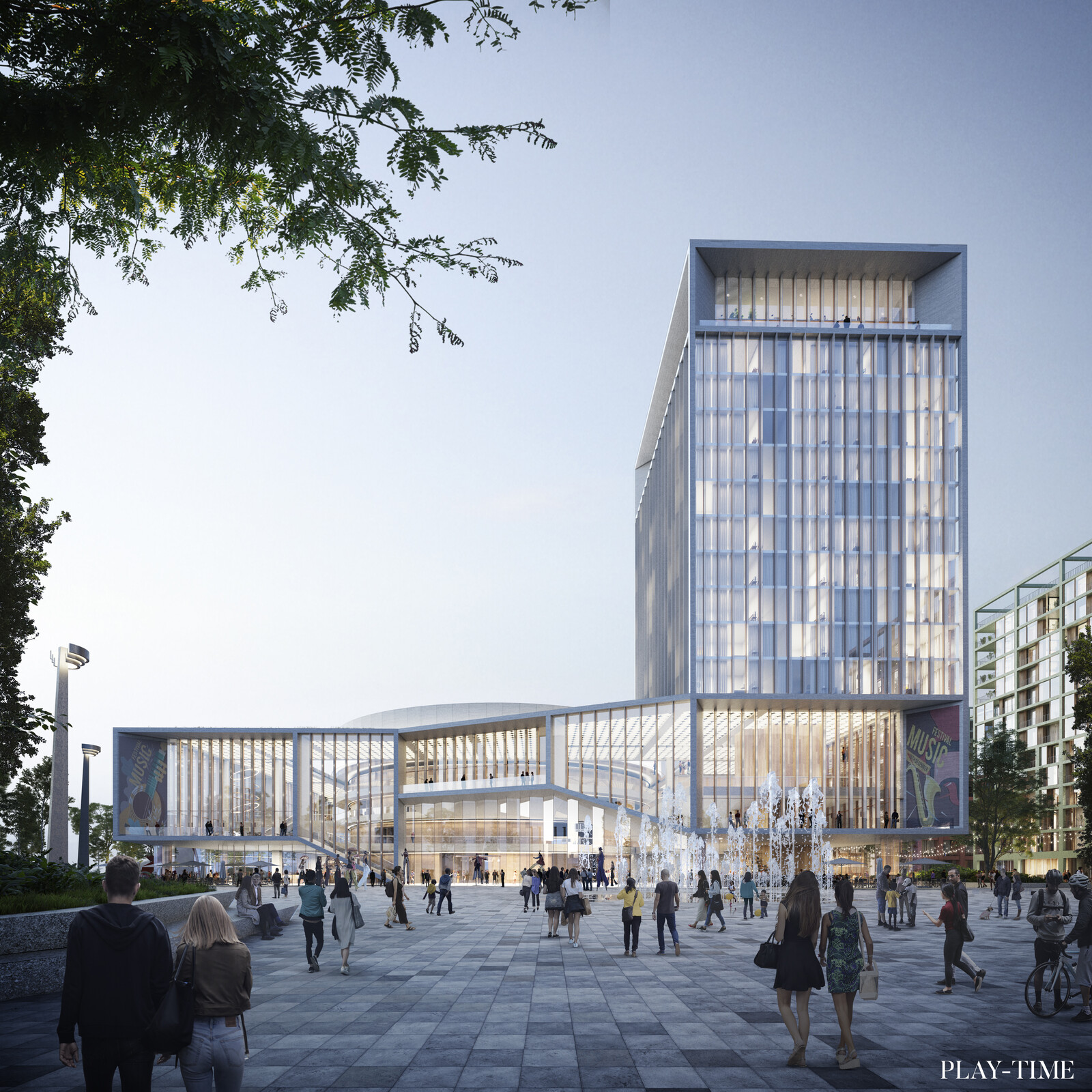 New Istropolis in Bratislava by KCAP + CityFoerster. Images by Play-time