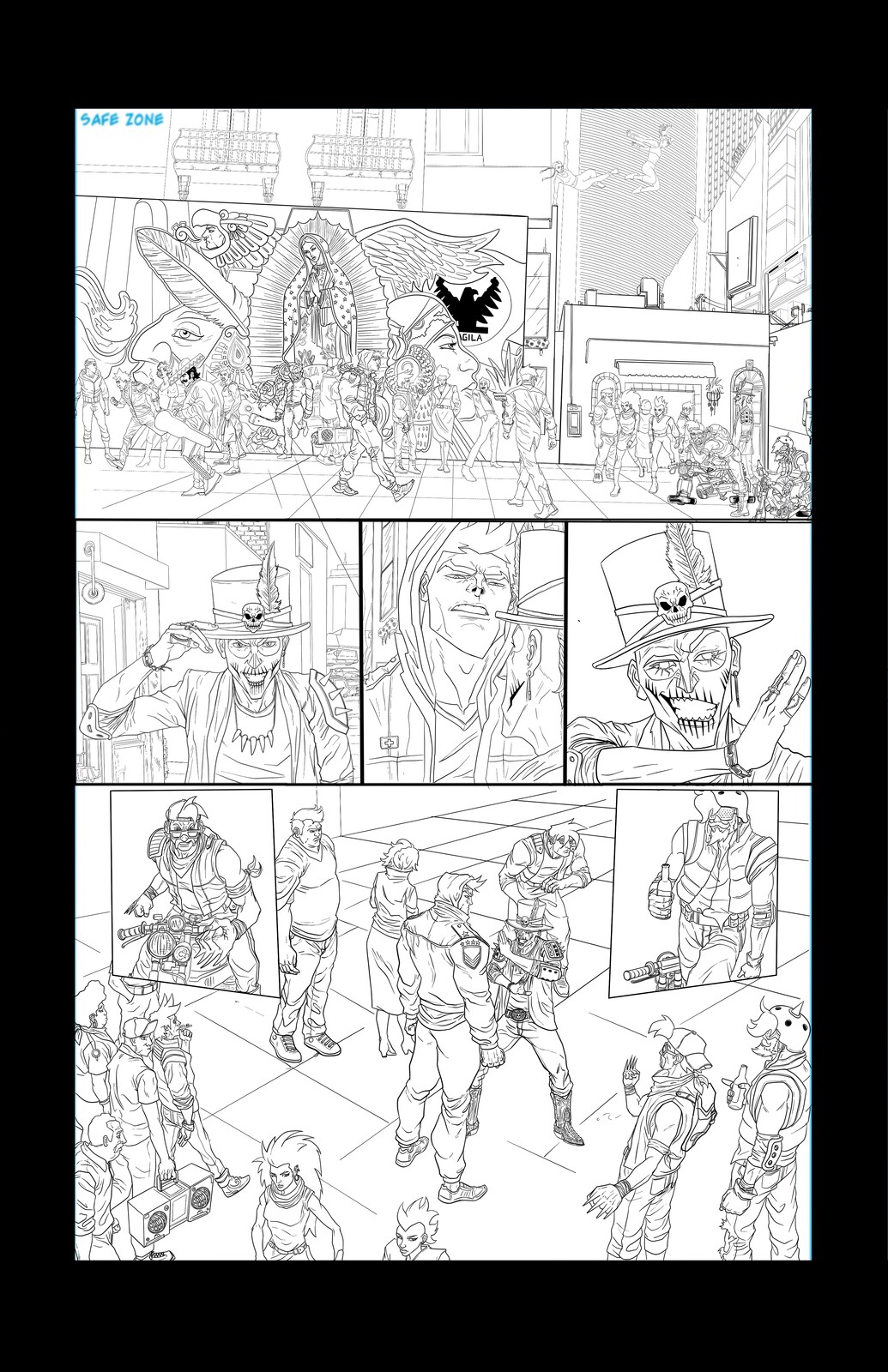 #inks
Vik seeing the old gang