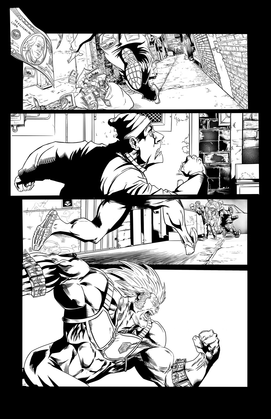 #inks
Jazai chasing down a perp